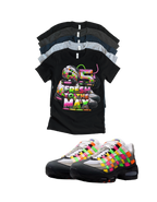 Max 95 BB OG Multi Fresh to the Max Retro Matching T-Shirt – Unisex Sneaker Tee