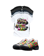 Max 95 BB OG Multi Fresh to the Max Retro Matching T-Shirt – Unisex Sneaker Tee