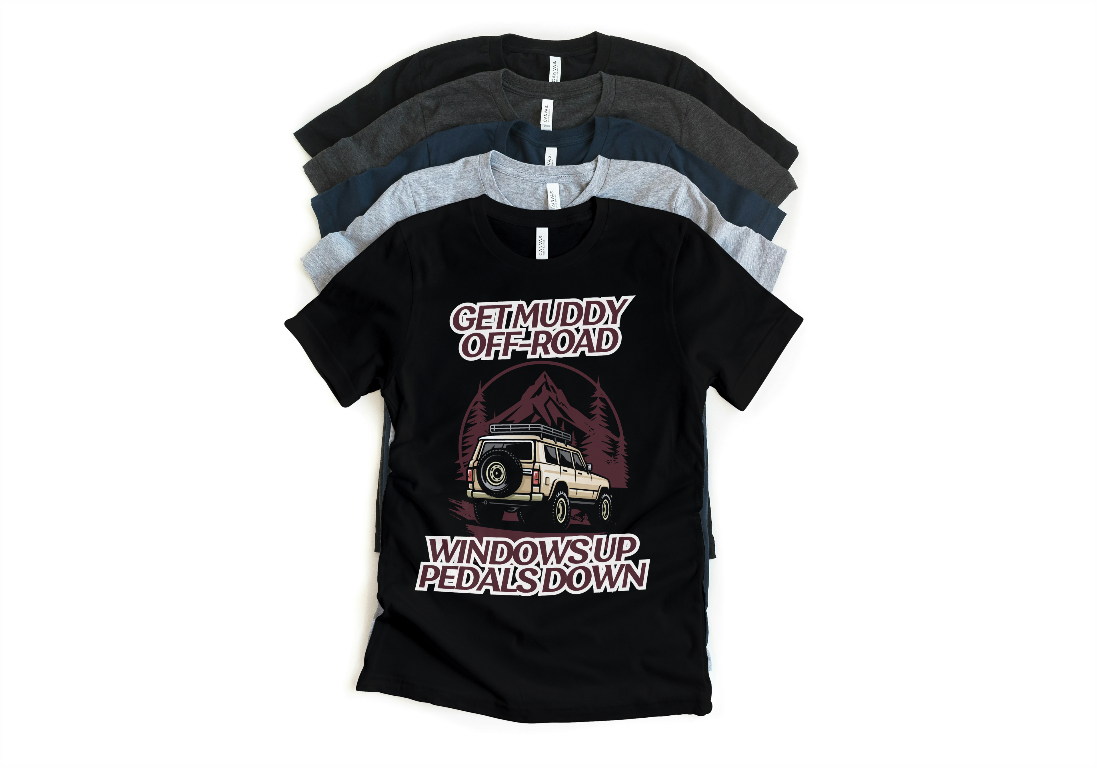 Get Muddy Off-Road Tee – Built for Dirt, Trails & Adventure