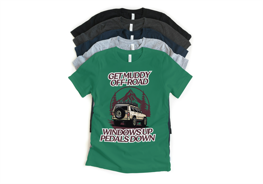 Get Muddy Off-Road Tee – Built for Dirt, Trails & Adventure