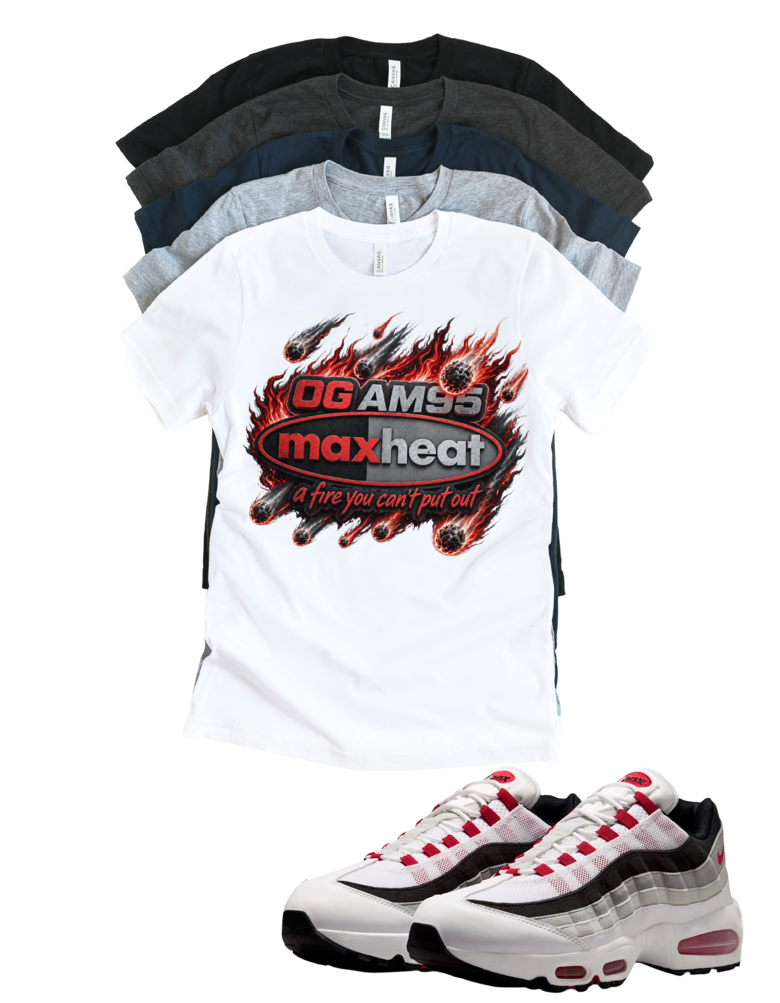Air Max 95 Comet OG Max Heat T-Shirt – Unisex Sneaker Tee