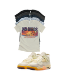 Jordan 4 Birds of Paradise No Paradise matching T-shirt sneaker head tee