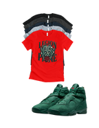 Custom Printed Shirt To Match Jordan 8 BIN 23 Legion Pine Sneaker Tee