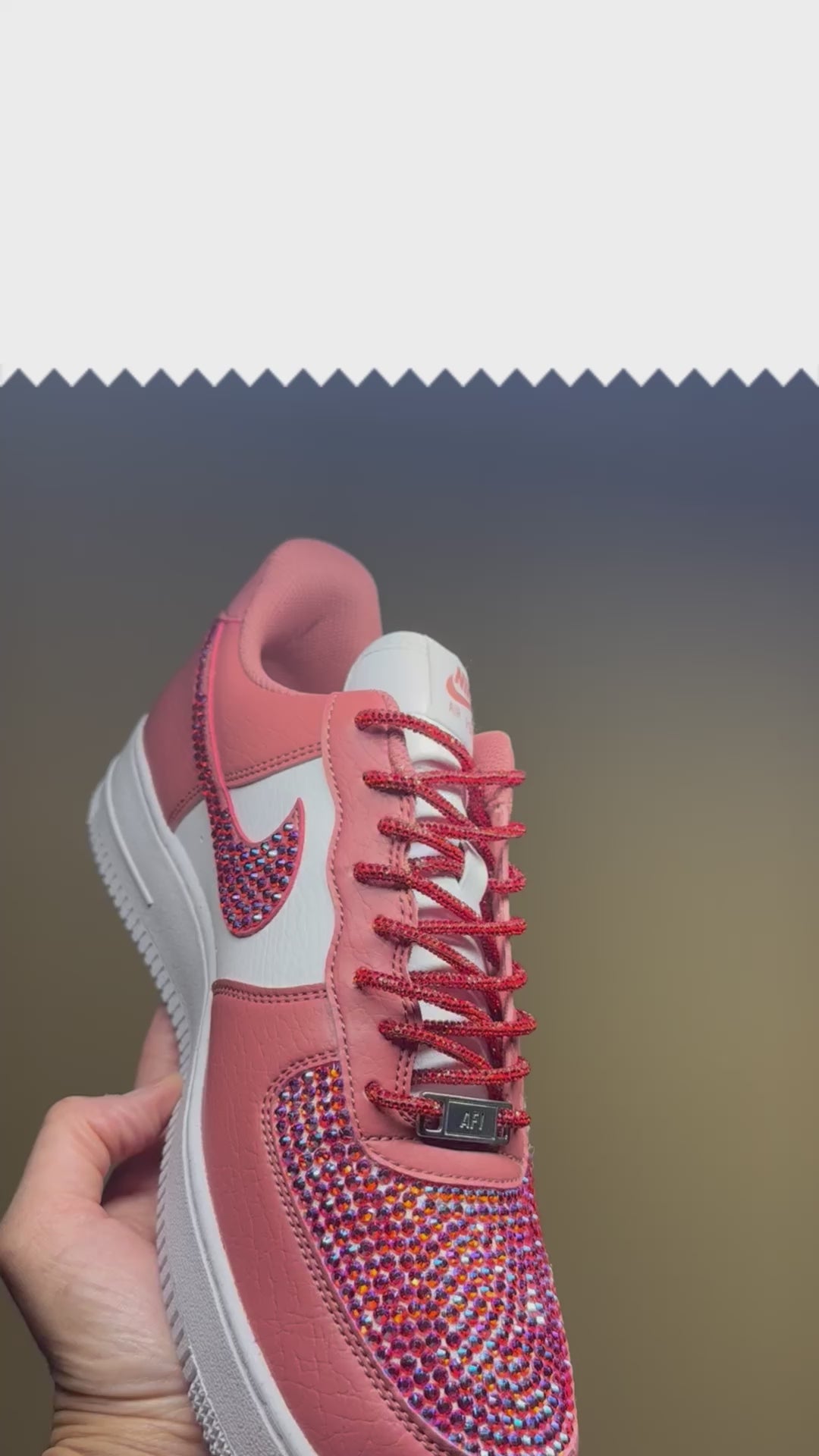 Custom Bling Air Force One-White Base