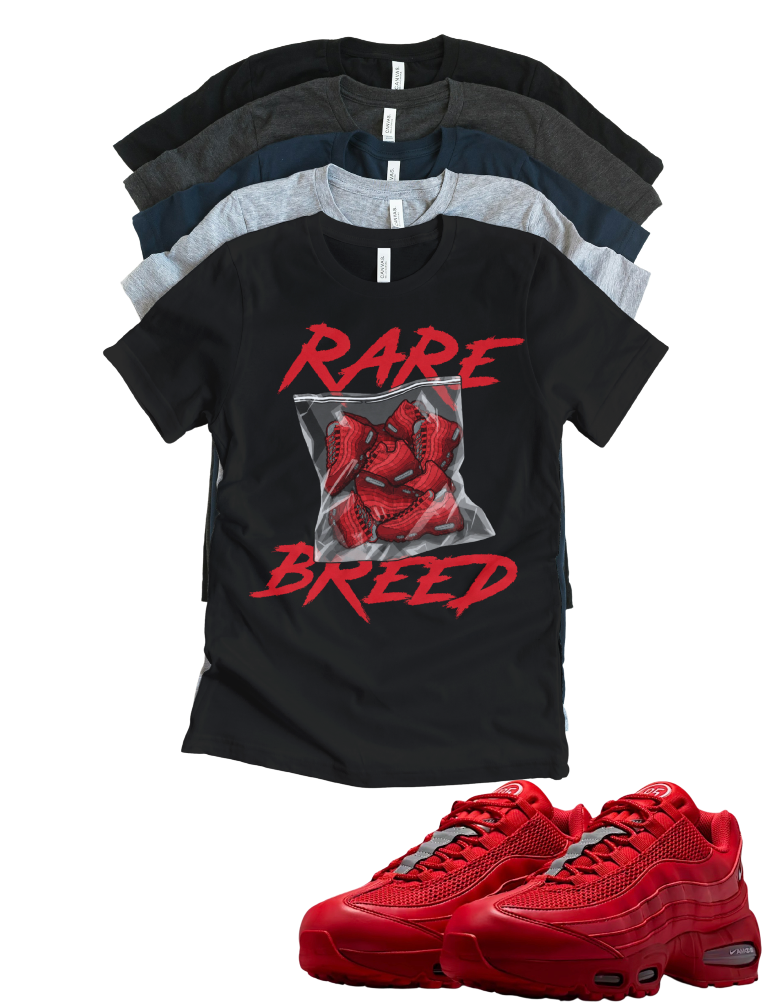 Air Max 95 Rare Breed Matching T-Shirt – Unisex Sneaker Tee