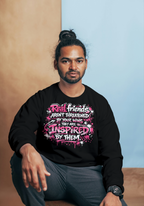 Real Friends Aren’t Threatened Sweatshirt – Inspirational Streetwear Crewneck
