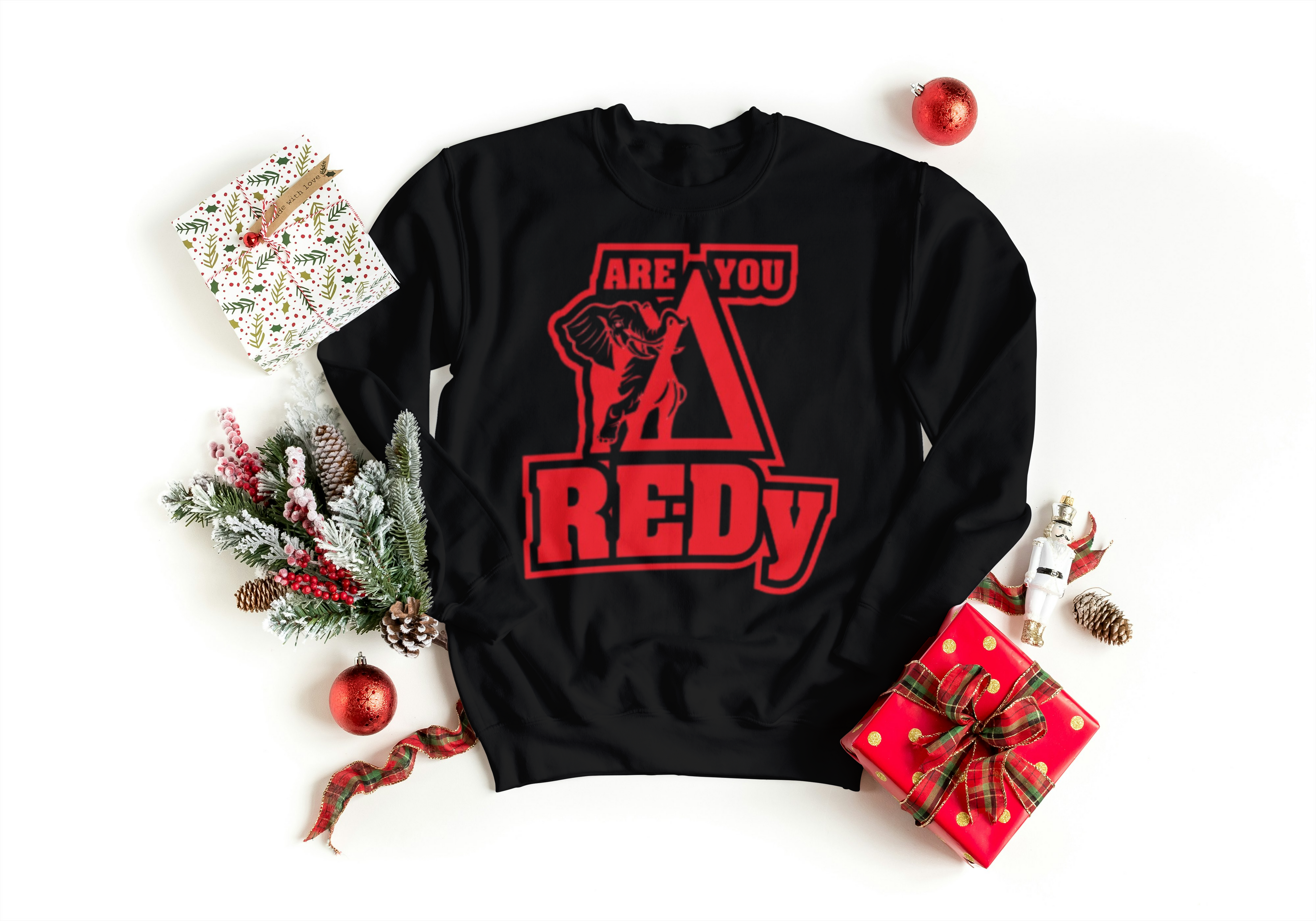 Delta Sigma Theta–inspired “Are You Red-Y?” Sweatshirt