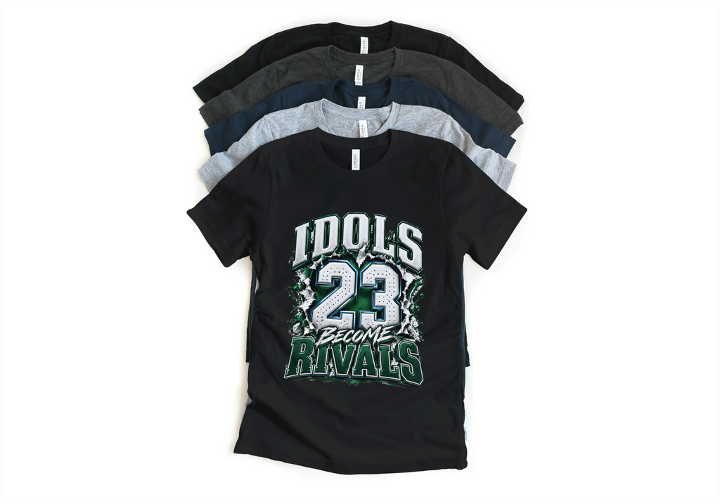 Shirt to match Jordan 12 summit white gorge green Retro AJ12 idols become rival 23
