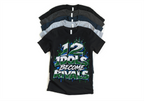Shirt to match Jordan 12 summit white gorge green Retro AJ12 idols become rival drip