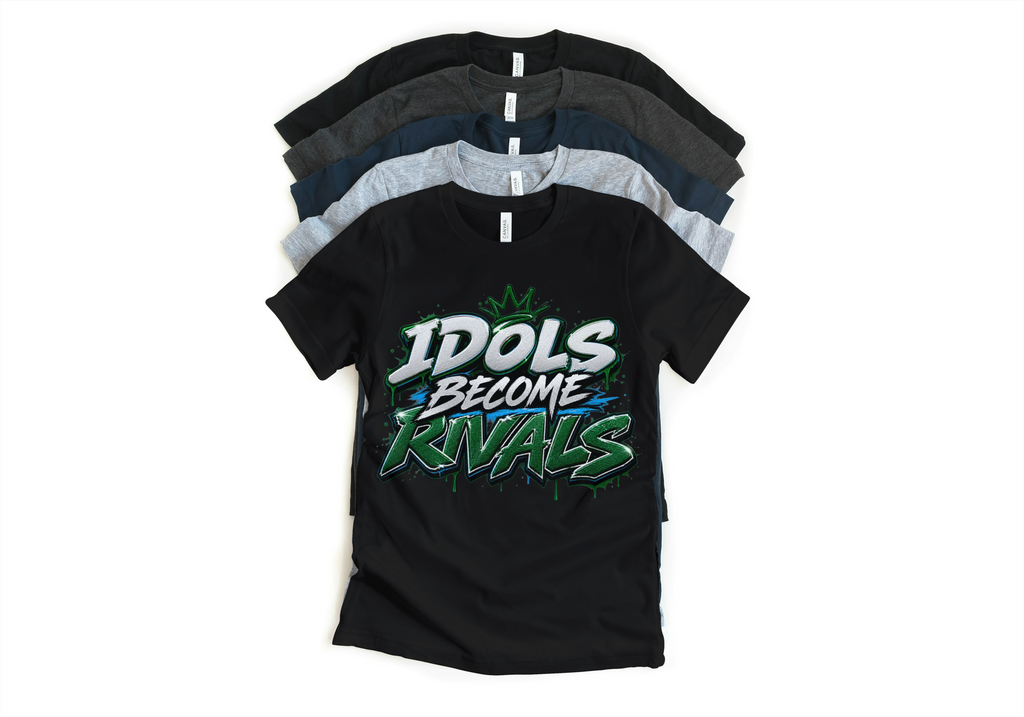 Shirt to match Jordan 12 summit white gorge green Retro AJ12 idols become rival crown tee