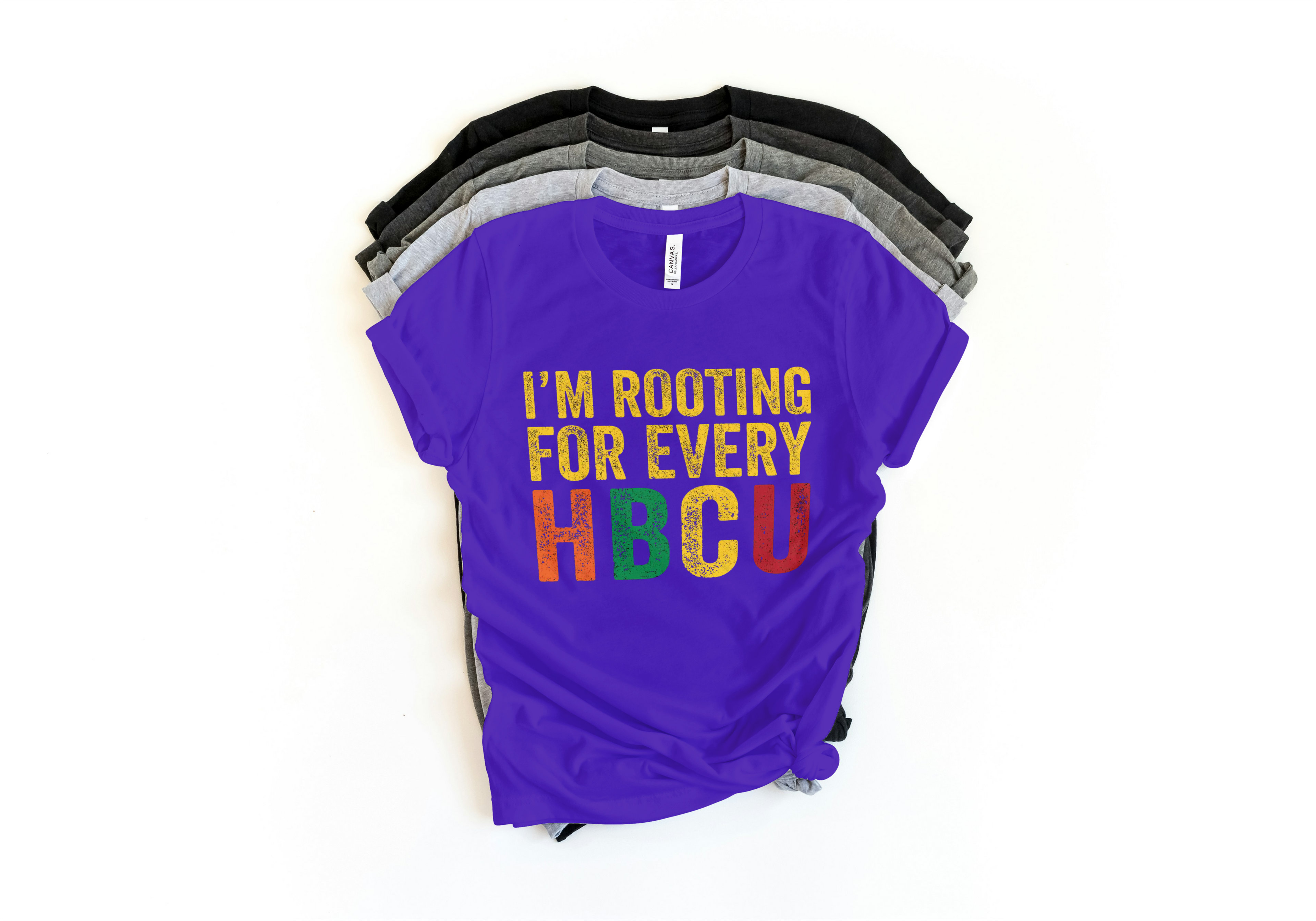 Rooting for Every HBCU Tee – Black Excellence Always Wins