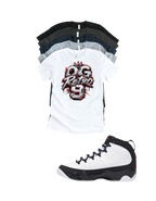 Shirt to match Jordan 9 Space Jam Black White Red OG Retro