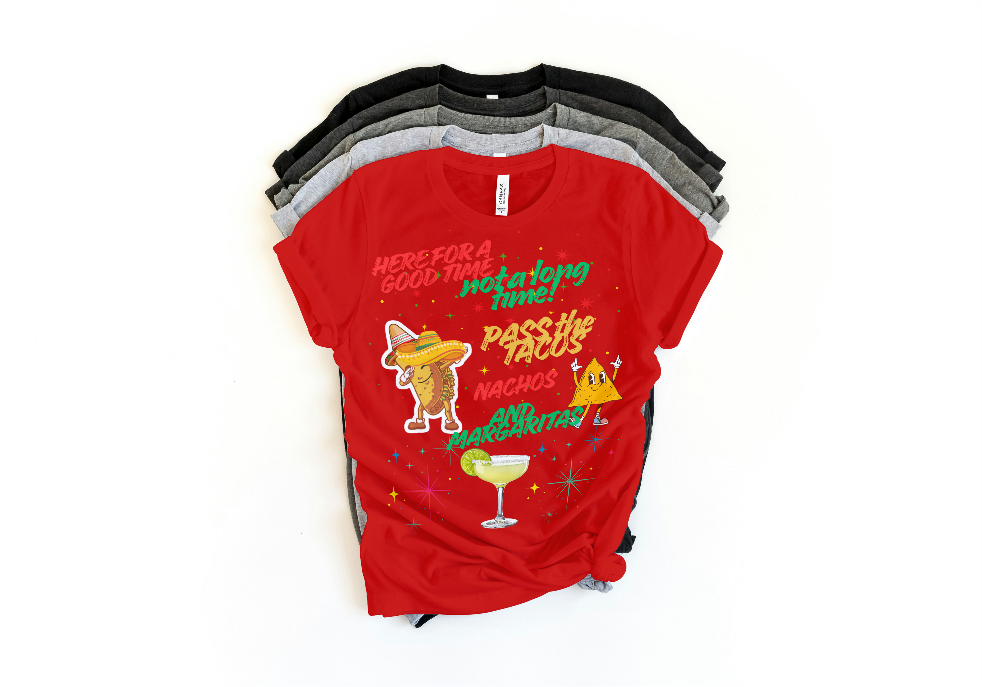 Tacos and Tequila Tee - Funny Foodie Shirt | Lavish Crafts