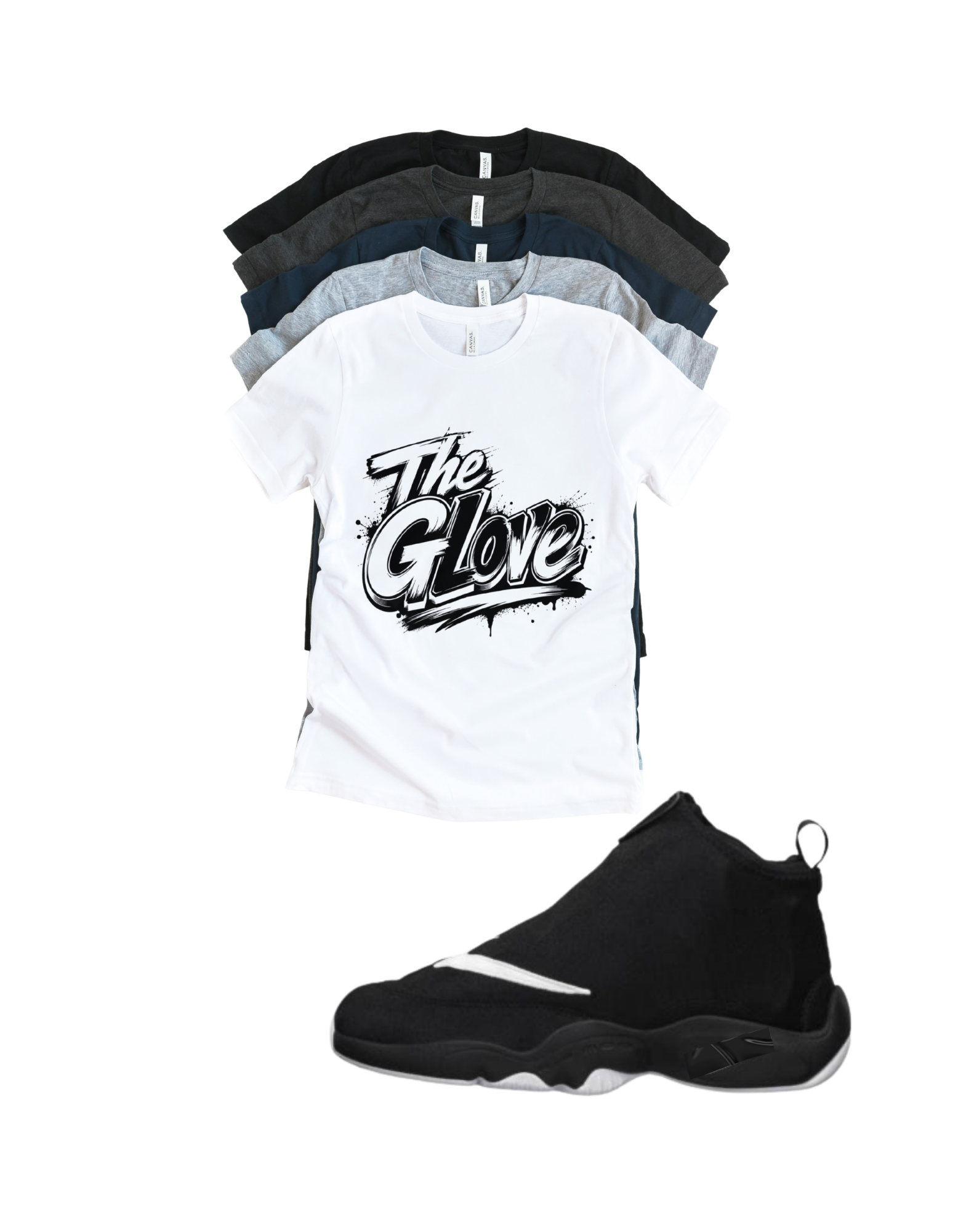 Gary Payton the Glove Flight 98 Fade matching T-shirt sneaker head tee